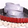 Order  All my love Ribbon - Grey/White